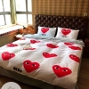 Play Comme Des Garcons Brands 1 Bedding Set 2022