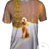 Poodle Going North Mens All Over Print T-shirt