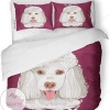 Poodle Lovely Dog Animal 98 Bedding Set 2022