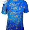 Pop Art – Van Gogh Blossoming Blue Orange (1890) Mens All Over Print T-shirt