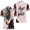 Pop Smoke Oil Paint Rap Hiphop Style All Over Print Polo Shirt