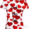 Rageon Good Vibes Only Hearts All Over Print T-shirt