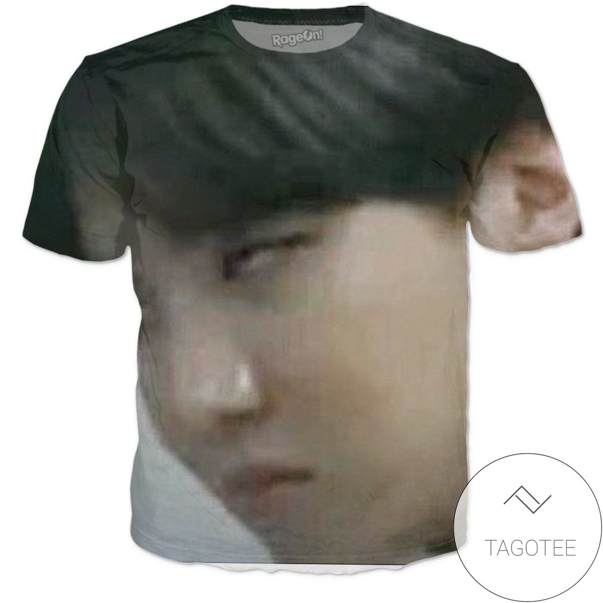 Rageon J-hope Sass Face All Over Print T-shirt