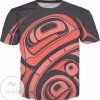 Rageon Red Eagle Drum All Over Print T-shirt