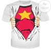 Rageon Superhero All Over Print T-shirt