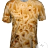 Ramen Noodle Rockstar Mens All Over Print T-shirt