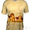 Raphael – Sistine Madonna Group Of Angels Mens All Over Print T-shirt