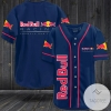 Red Bull Racing Team Logo Baseball Jersey Shirt