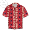 Red Pattern Alaska Lover Hawaiian Aloha Shirts H