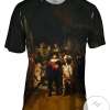 Rembrandt - De Nachtwacht (Nightwatch) (1642) Mens All Over Print T-shirt