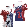 Roger Clemens Boston Red Sox 21 All Over Print Polo Shirt