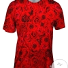 Roses Full Of Love Mens All Over Print T-shirt
