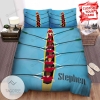 Rowing Team Top View Art Bed Sheets Spread Comforter Duvet Cover Bedding Sets 2022