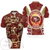 San Francisco 49ers 2021 Nfc West Division Super Bowl All Over Print Polo Shirt