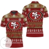 San Francisco 49ers Nfl Ugly Christmas 3d All Over Print Polo Shirt
