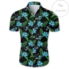 San Jose Sharks Authentic Hawaiian Shirt 2022 Floral Button Up Slim Fit Body