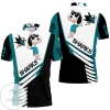 San Jose Sharks Snoopy For Fans 3d All Over Print Polo Shirt