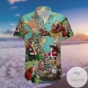 Santa Claus Around The World Hawaiian Aloha Shirts 51220h