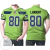 Seattle Seahawks Steve Largent #80 Nfl American Football Green Color Rush Legend 3d Designed Allover Gift For Seahawks Fans All Over Print Polo Shirt