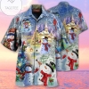 Shop Amazing Christmas Snowman Unisex Authentic Hawaiian Shirt 2022 3png