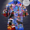 Shop Christmas Doberman Pinscher 2022 Authentic Hawaiian Aloha Shirts