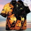Shop From 1000 Unique Black Cat Halloween 2022 Authentic Hawaiian Shirt