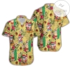 Shop From 1000 Unique Funny Santa Claus Surfing Yellow 2022 Authentic Hawaiian Shirts