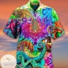 Shop From 1000 Unique Lets Get Weird Octopus Hippie Unisex 2022 Authentic Hawaiian Shirts
