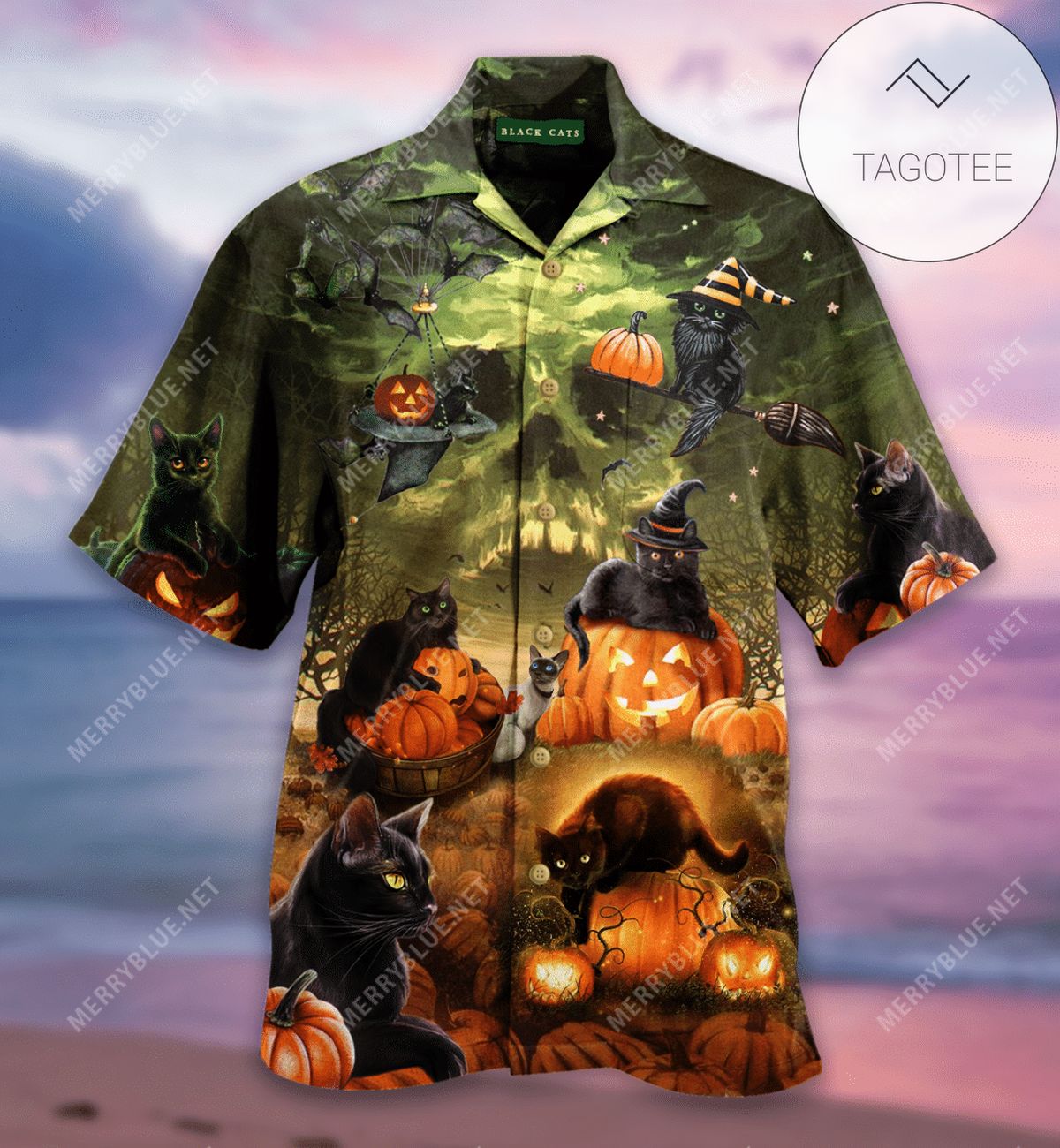 Shop From 1000 Unique May Luck Be Yours On Halloween Unisex 2022 Authentic Hawaiian Shirt