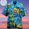 Shop Hawaiian Aloha Shirts Go With The Flow Turtles And Fish