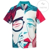 Shop Mens 2022 Authentic Hawaiian Shirts Man Face Pattern