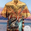 Shop Patriotism American Eagle Unisex Authentic Hawaiian Shirt 2022