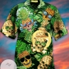 Skull Pineapple Tropical Unisex Aloha Authentic Hawaiian Shirt 2022s H