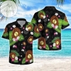 Softball Beach Vibe Tropical Hawaiian Aloha Shirts