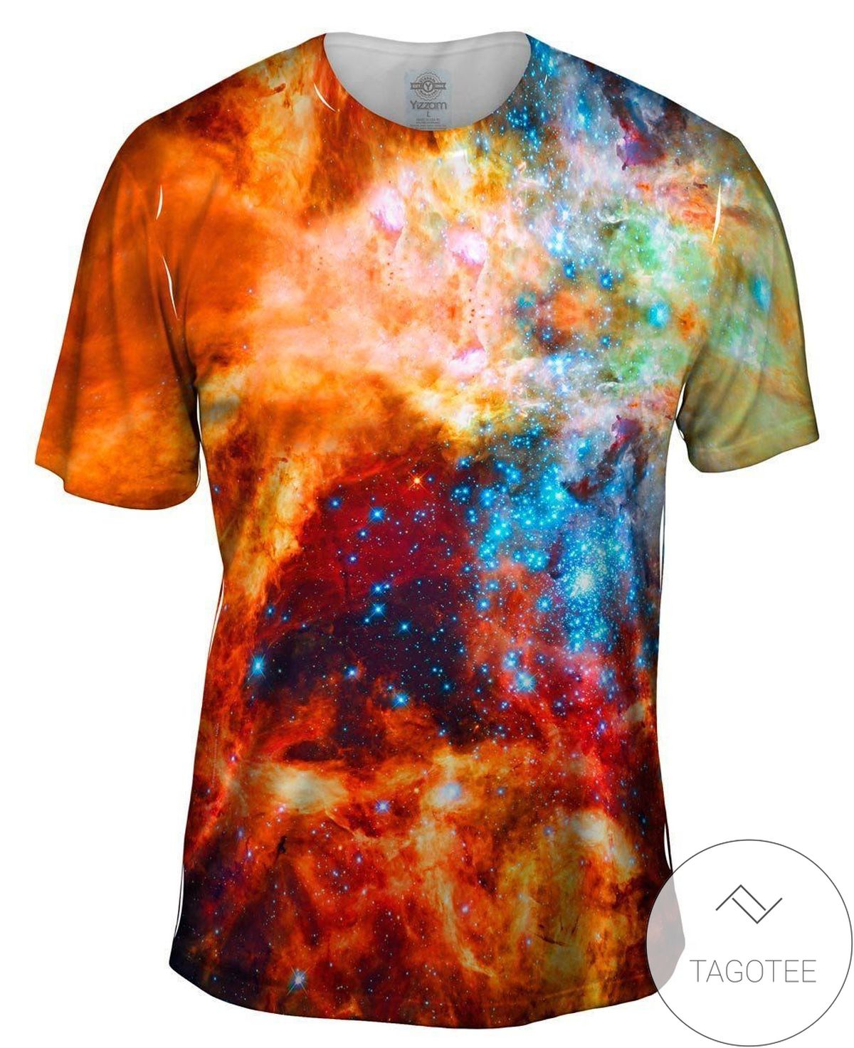 Space Star Shine R136 Hst Mens All Over Print T-shirt