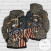 Strong and Free Marine Veteran 3d All Over Print Hoodie And Zipper Hoodie Jacket
