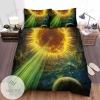 Sunflower Celestial Bed Sheets Spread Comforter Duvet Cover Bedding Sets 2022