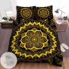 Sunflower Mandala Bed Sheets Spread Comforter Duvet Cover Bedding Sets 2022