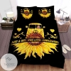 Sunflower Yellow Hippie Van Car Just A Girl Who Loves Sunflowers Bed Sheets Spread Comforter Duvet Cover Bedding Sets 2022