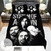 System Of A Down Black And White Bed Sheets Spread Comforter Duvet Cover Bedding Sets 2022