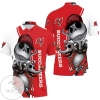 Tampa Bay Buccaneers Jack Skellington And Zero All Over Print Polo Shirt