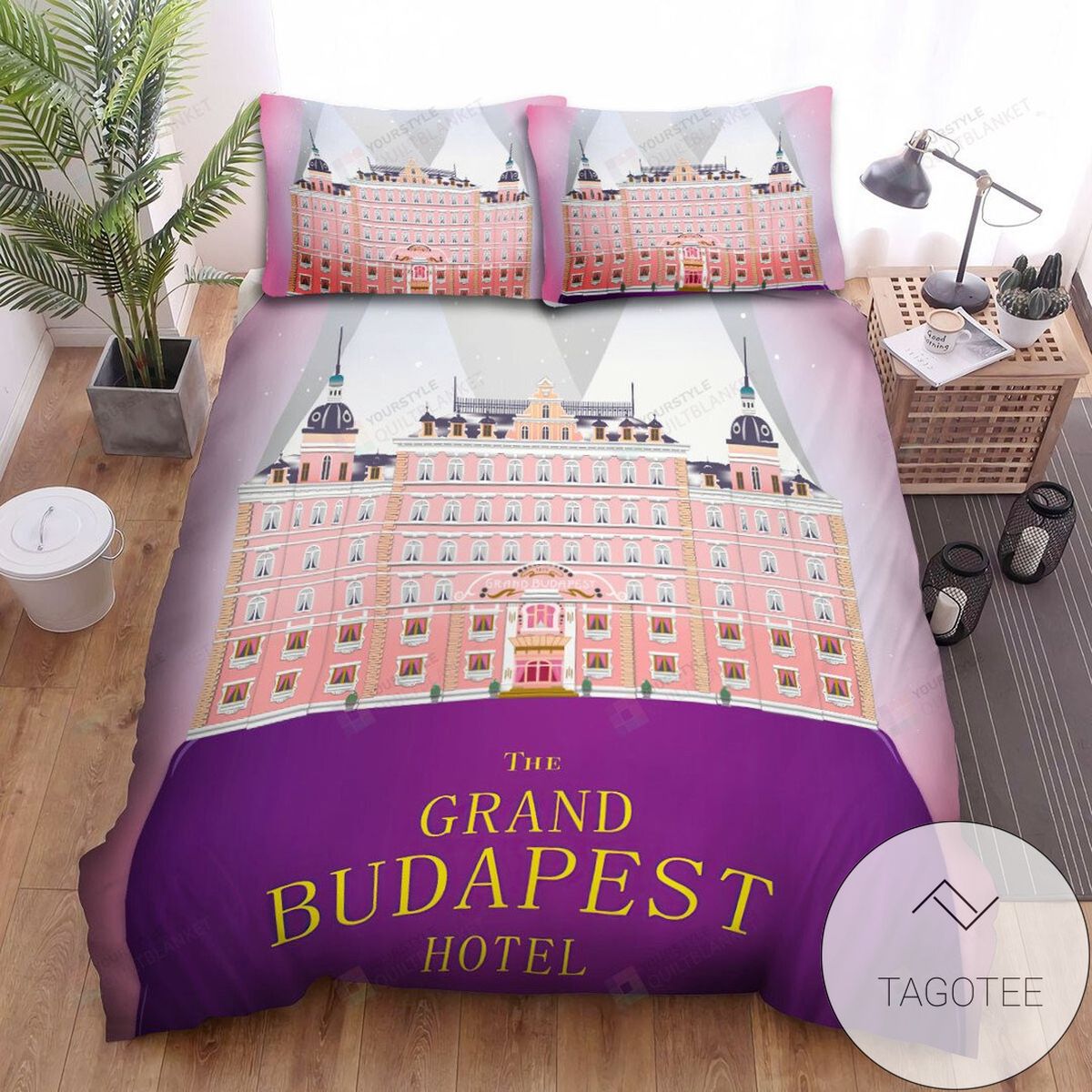 The Grand Budapest Hotel (2014) Movie Illustration 75 Bedding Sets 2022