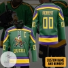 The Mighty Ducks Custom Name Custom Number Hockey Jersey