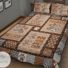 Therapist Dog Pattern Quilt Bed Sheets Spread Quilt Bedding Sets 2022