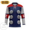 Thor Custom Name Custom Number Hockey Jersey