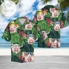 Tropical Flower And Cute Pig Hawaiian Shirts #va