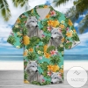 Tropical Pineapple Wolf 3d Hawaiian Shirt For Men With Vibrant Colors And Textures