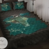 Turtle Shadow Quilt Bed Sheets Spread Duvet Cover Bedding Sets 2022
