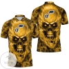 Utah Jazz Nba Fans Skull All Over Print Polo Shirt