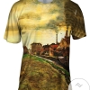 Van Gogh -iron Mill In The Hague (1882) Mens All Over Print T-shirt